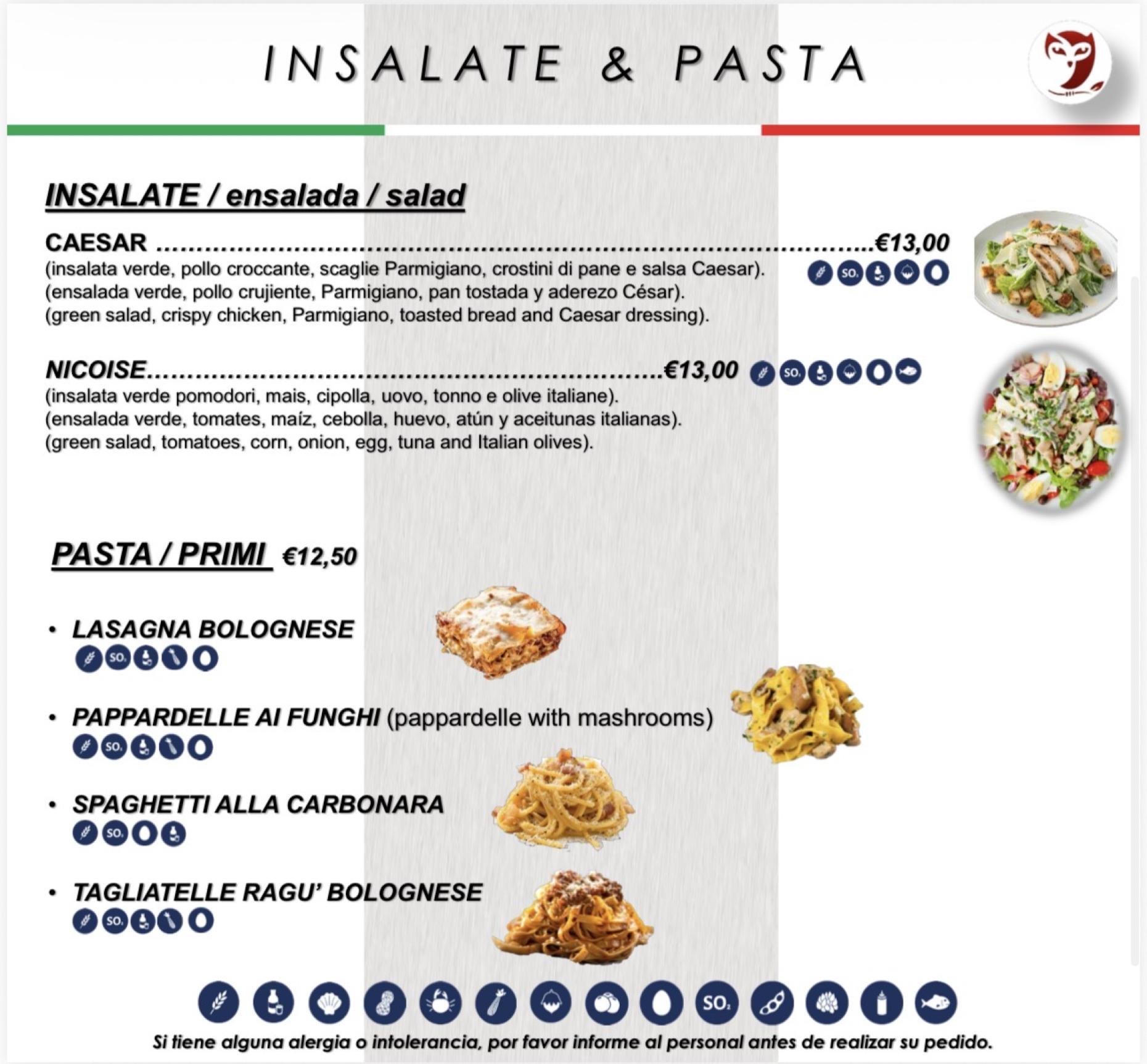 La Civetta de Calpe - Italian Restaurant